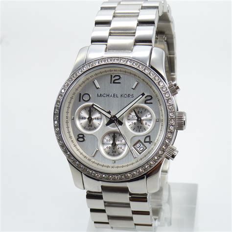 ebay.de michael kors damen uhr silbee|Michael Kors Silver Women Women's Watch Authentic .